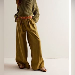 Free People Wide Leg Denim